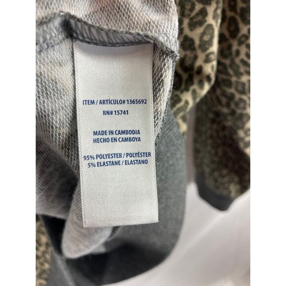 Splendid Animal Print Pullover Sweater size medium - Picture 4 of 5